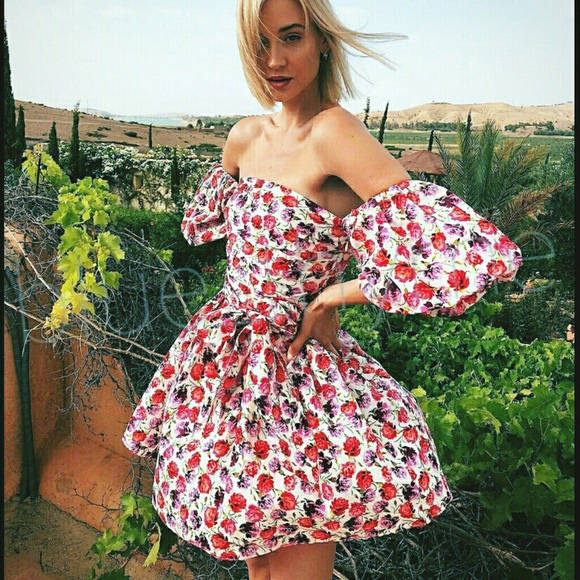 Zara WOMANS Floral Dress - Picture 3 of 8